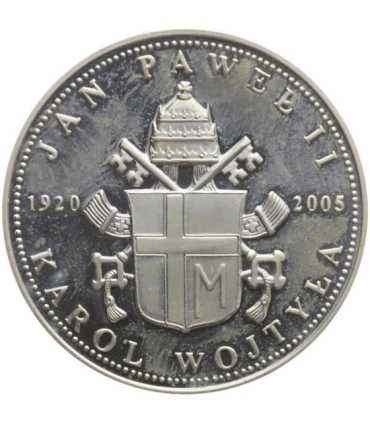 Polska, medal Jan Paweł II, Papież bliski ludziom, 2008 r.