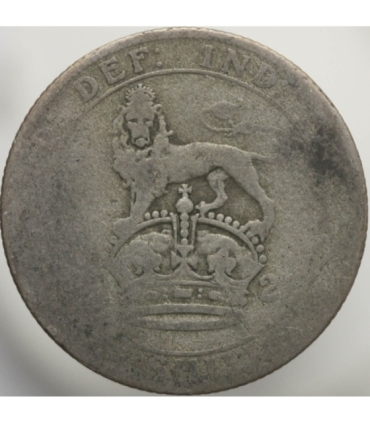 Wielka Brytania 1 szyling, 1925, srebro