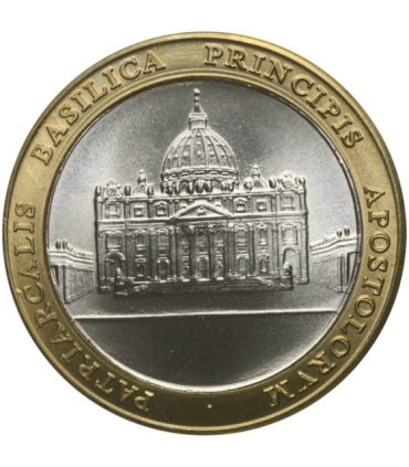 Medal WATYKAN PAPIEŻ JAN PAWEŁ II BIMETAL