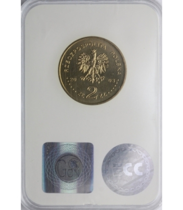 2 zł GN, Stanisław Leszczyński, GCN MS65