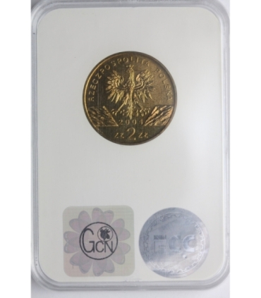 2 zł GN, Morświn, GCN MS62