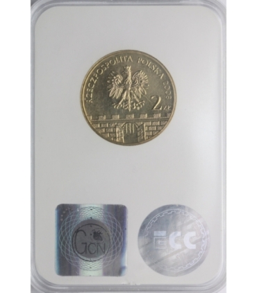 2 zł GN, Piotrków Trybunalski, 2008, GCN MS65