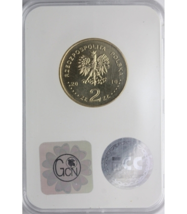 2 zł GN, Miasta w Polsce – Kalwaria Zebrzydowska, 2010, GCN MS65