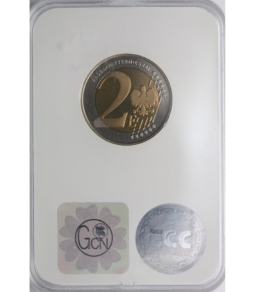 2 euro polskie próba, 2004, GCN MS65