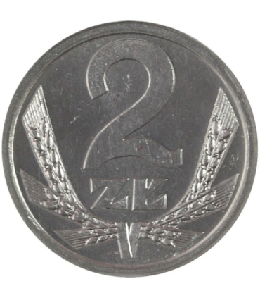 2 złote 1990, GCN MS65 mennicze