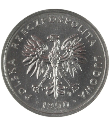 2 złote 1990, GCN MS65 mennicze