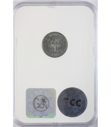 10 groszy 1976, GCN MS66, mennicze