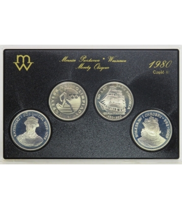Polskie monety obiegowe 1980, część 2
