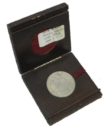 100 zł Mieszko i Dąbrówka 1966 oryginalnym etui banku PeKaO, stan 1