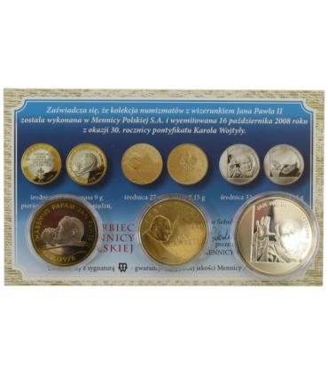 Zestaw "Jan Paweł II - 30 rocznica pontyfikatu"