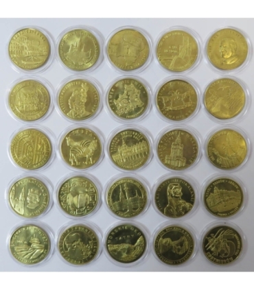 25 numizmatów, zabytki, Tatry, Jan Paweł, inne, Mennica Piętka