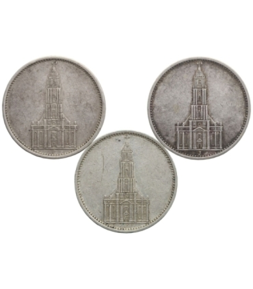 Niemcy, 4 x 5 marek Kościół garnizonowy, 1934-1935