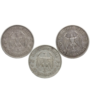 Niemcy, 4 x 5 marek Kościół garnizonowy, 1934-1935