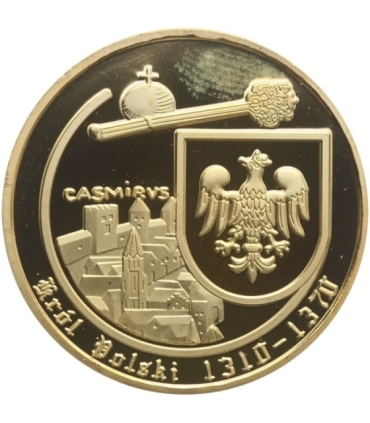 MEDAL - KAZIMIERZ WIELKI - KRÓL POLSKI 1310-1370