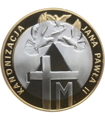 Medal z wizerunkiem Jana Pawła II - 1991