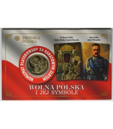 Medal pamiątkowy, Wolna Polska i jej symbole - Józef Piłsudski