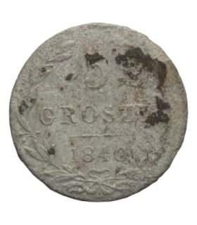 5 groszy 1840, stan 4