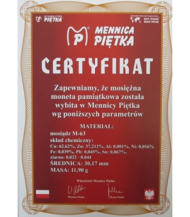 25 numizmatów, zabytki, Tatry, Jan Paweł, inne, Mennica Piętka