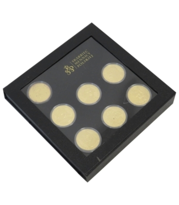 Kolekcja Polska Królewska - 7 szt. + etui, srebro Ag925, 7 x 14,14g