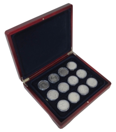 Repliki 12 najcenniejszych polskich monet + dedykowana kaseta