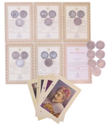 Repliki 12 najcenniejszych polskich monet + dedykowana kaseta