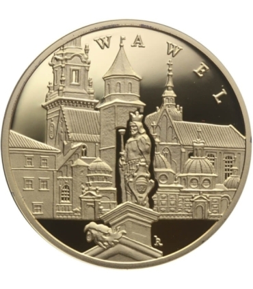 MEDAL - Zamki i pałace - WAWEL, Srebro Ag925