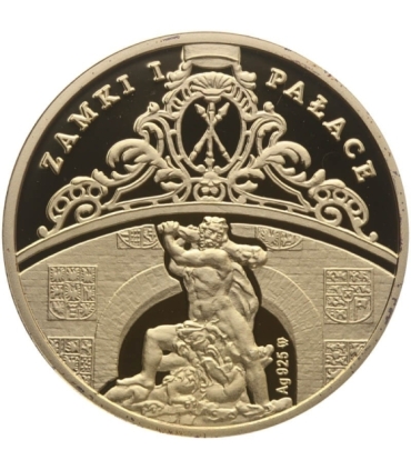 MEDAL - Zamki i pałace - WAWEL, Srebro Ag925