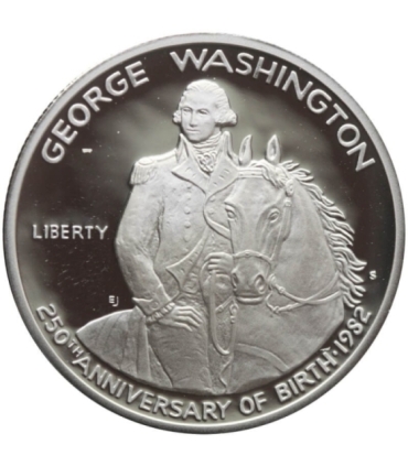 USA - 1/2 dolara - Washington - 1982 - srebro, stan 1/1-