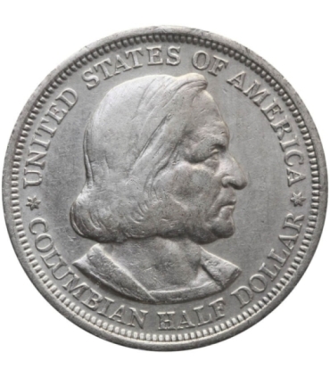 USA ½ dolara, half dollar, 1893, Światowa Wystawa Kolumbijska