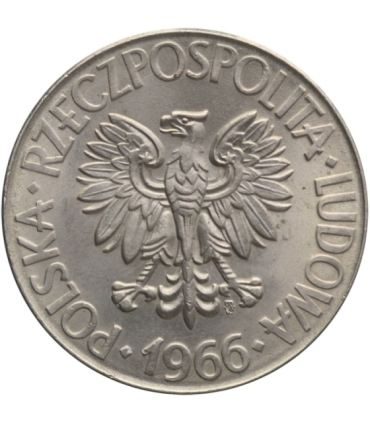 10 złotych Tadeusz Kościuszko 1966, stan 1-