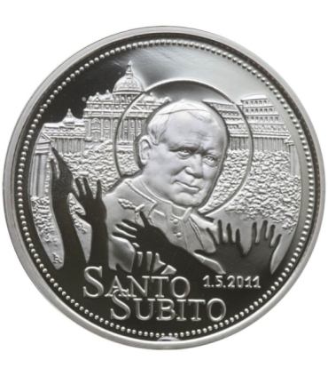Polska, medal Jan Paweł II, Santo subito, 2011 r.