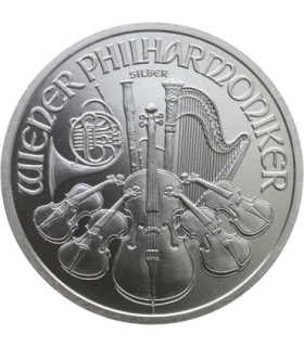 Austria 1,5 Euro 2009 Filharmonicy wiedeńscy, srebro, 1oz, stan 1