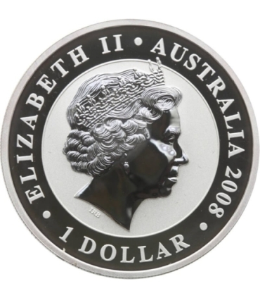 Australia, 1 dolar, Koala, 2008, srebro Ag999, 1OZ