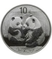 Chiny 10 YUANÓW 2009 Panda 1 uncja Ag 999, certyfikat