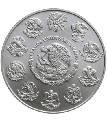 Meksyk 1 onza Libertad 2008, Anioł Wolności, 1Oz, Ag999