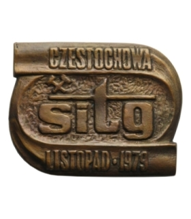 Medal okolicznościowy Częstochowa 1979 sitg, poniedziałek techniczny