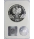 20 zł, Świstak - moneta z serii zwierzęta świata, 2006, GCN PR70