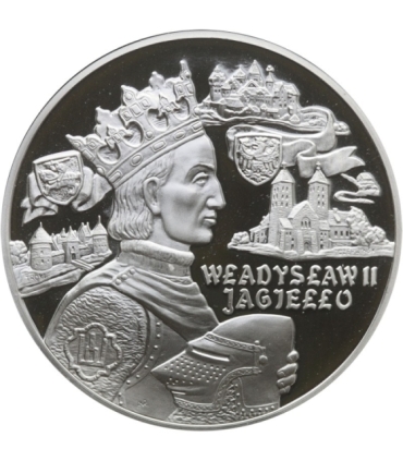 Medal Władysław Jagiełło Bitwa pod Grunwaldem, srebro Ag999