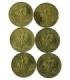 Lot: 6 x 2 zł GN, Zwierzęta