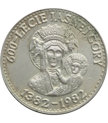 Medal Jan Paweł 2, 1979, 600 lat Jasnej Góry
