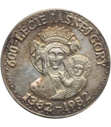 Medal Jan Paweł 2, 1979, 600 lat Jasnej Góry