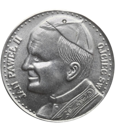 Medal Jan Paweł 2, 1979, 600 lat Jasnej Góry, z dziurką na łańcuszek
