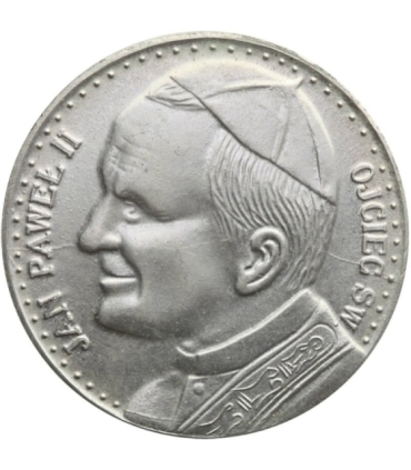 Medal Jan Paweł 2 / Chrystus ucisza burzę na morzu