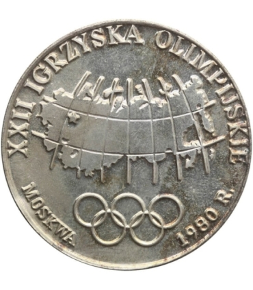 Medal pamiątkowy, XXII Igrzyska Olimpijskie Moskwa 1980