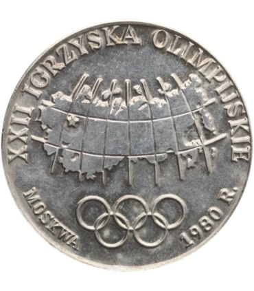 Medal pamiątkowy, XXII Igrzyska Olimpijskie Moskwa 1980