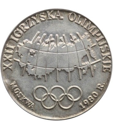 Medal pamiątkowy, XXII Igrzyska Olimpijskie Moskwa 1980