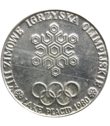 Medal pamiątkowy, XIII Zimowe Igrzyska Olimpijskie Lake Placid 1980
