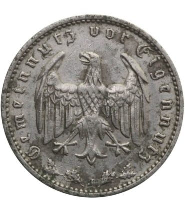 Niemcy - Trzecia Rzesza 1 reichsmarka, J (Hamburg),  1935