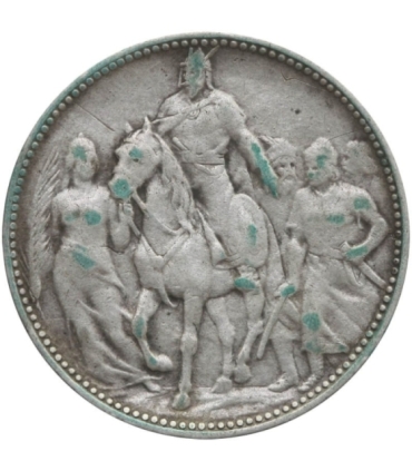 Węgry, 1 korona 1896. Milenium. St. 3.