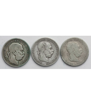 Lot. Austro-Węgry, 3 x 1 korona